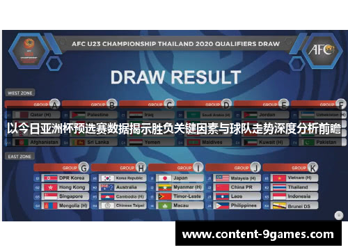 以今日亚洲杯预选赛数据揭示胜负关键因素与球队走势深度分析前瞻